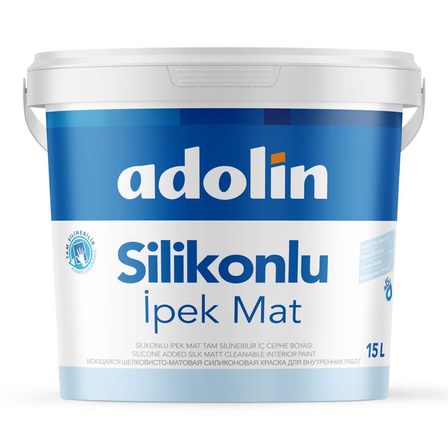 Adolin Silikonlu İpek Mat İç Cephe Boyası